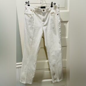 Ralph Lauren White Jeans, Bootcut, Size 12